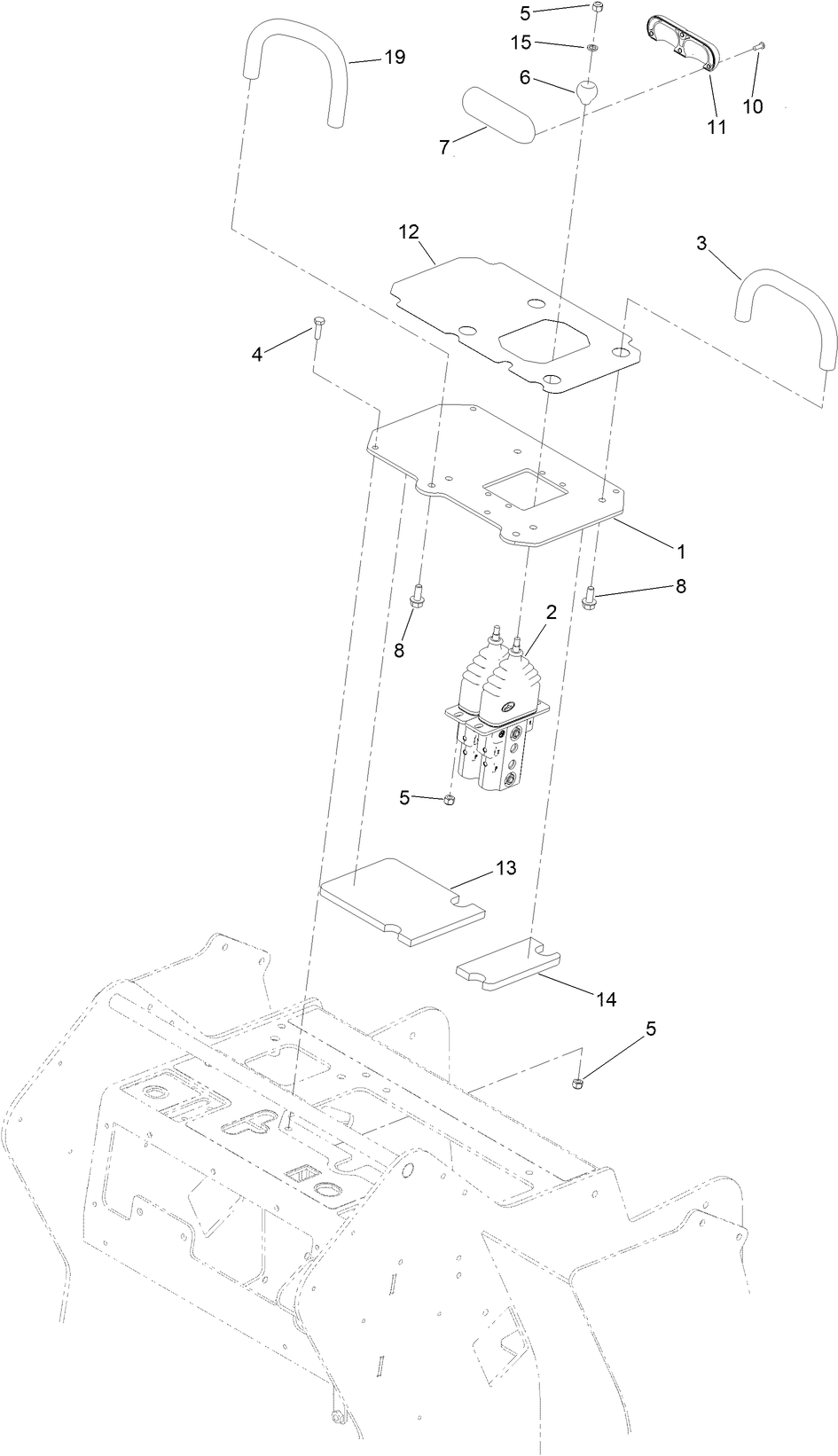 Control Valve and Reference Bar Assembly