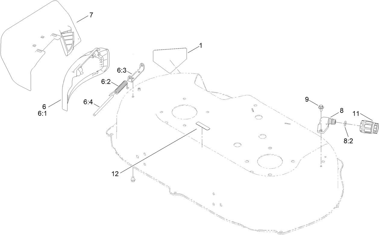 Side Discharge Chute Assembly