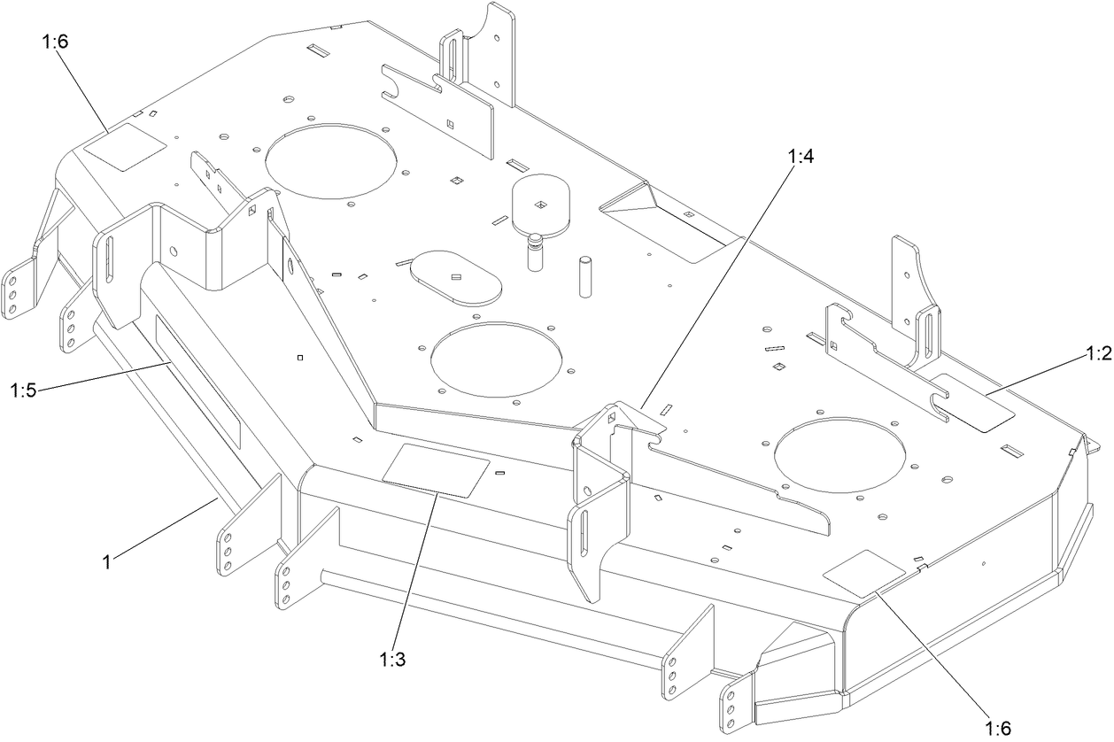 Deck Decal Assembly No. 134-4546