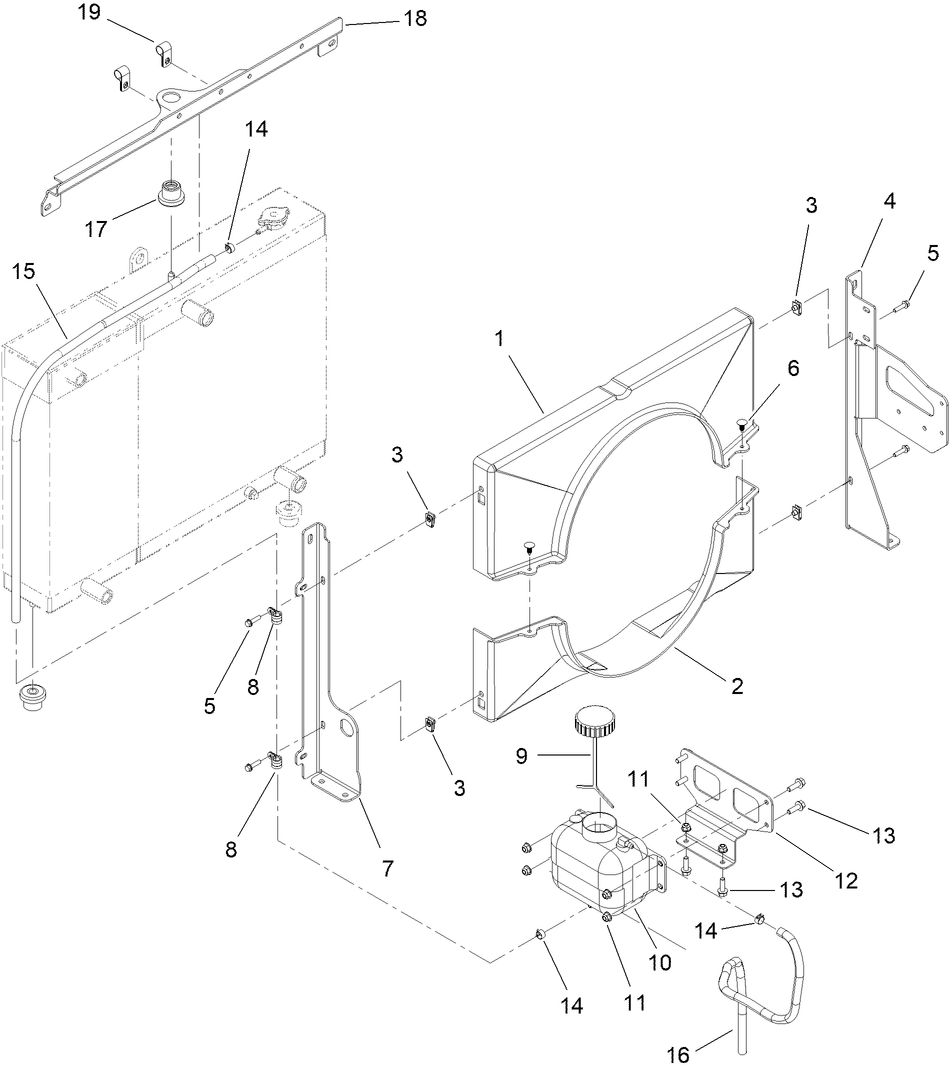 Cooler Mounting Assembly