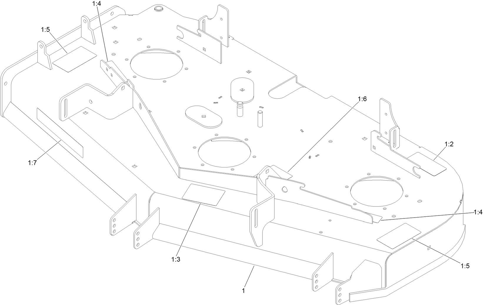 Deck Decal Assembly No. 126-8957