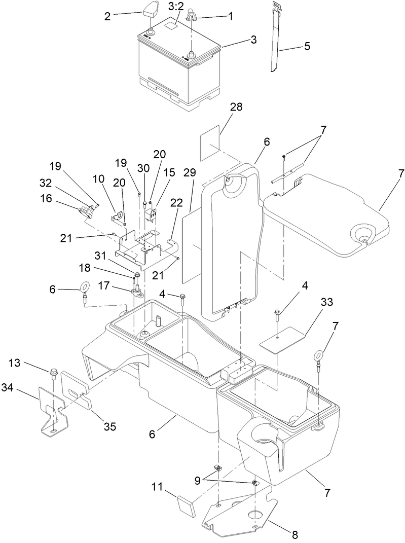 Battery Mount Assembly