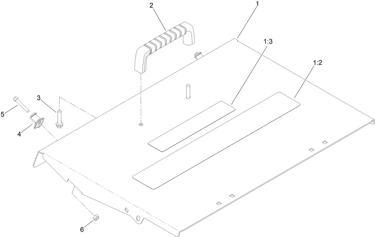 Access Guard Assembly No. 145-7628