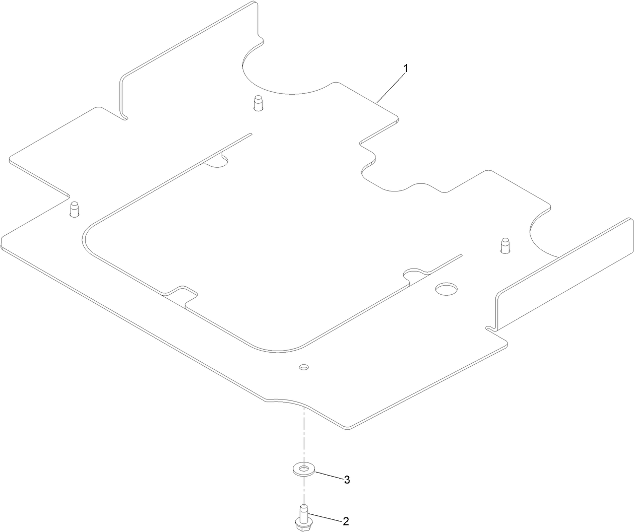 Heat Deflector Assembly No. 147-7913