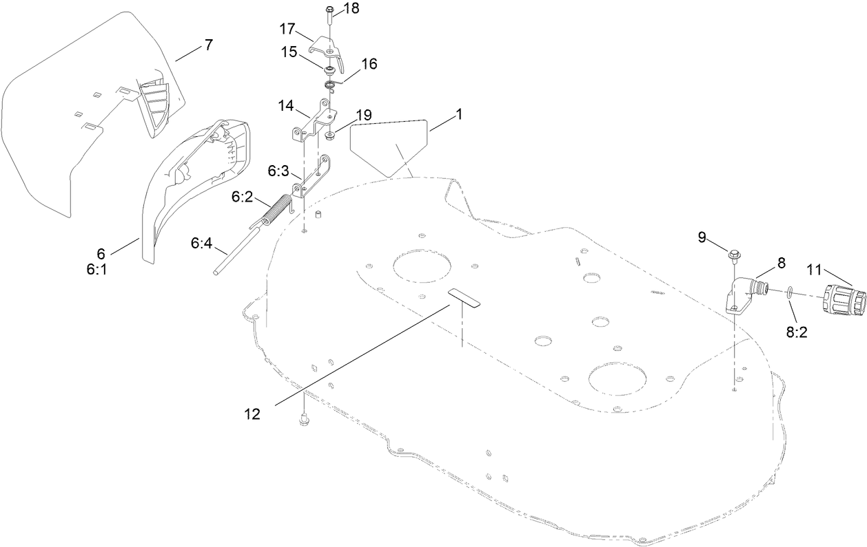 Side Discharge Chute Assembly