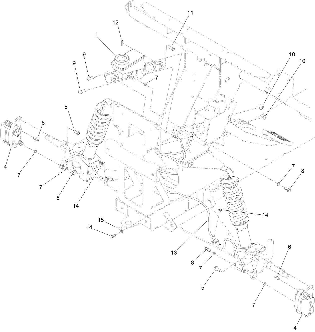 Front Brake Assembly