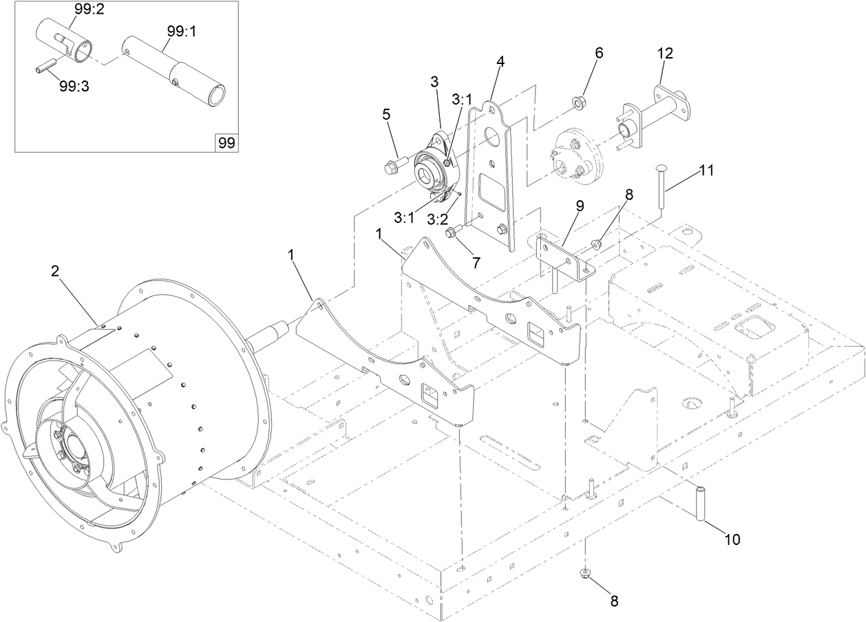Turbine Service Assembly No. 145-7489