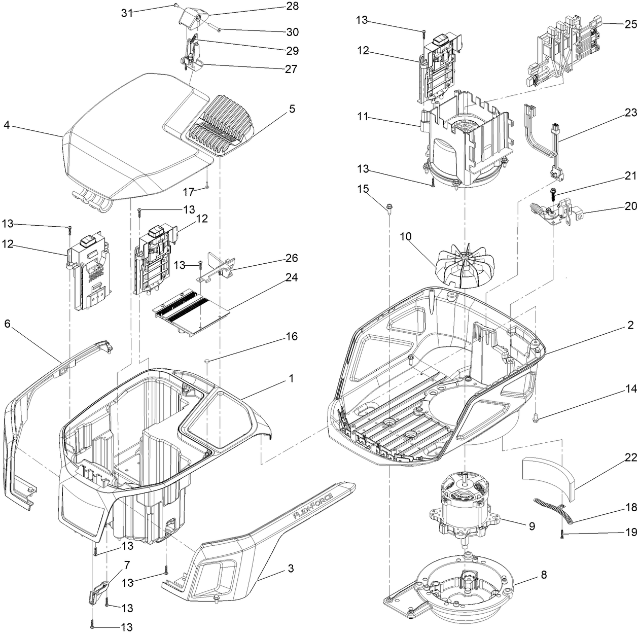 Motor Module Assembly No. 147-0486