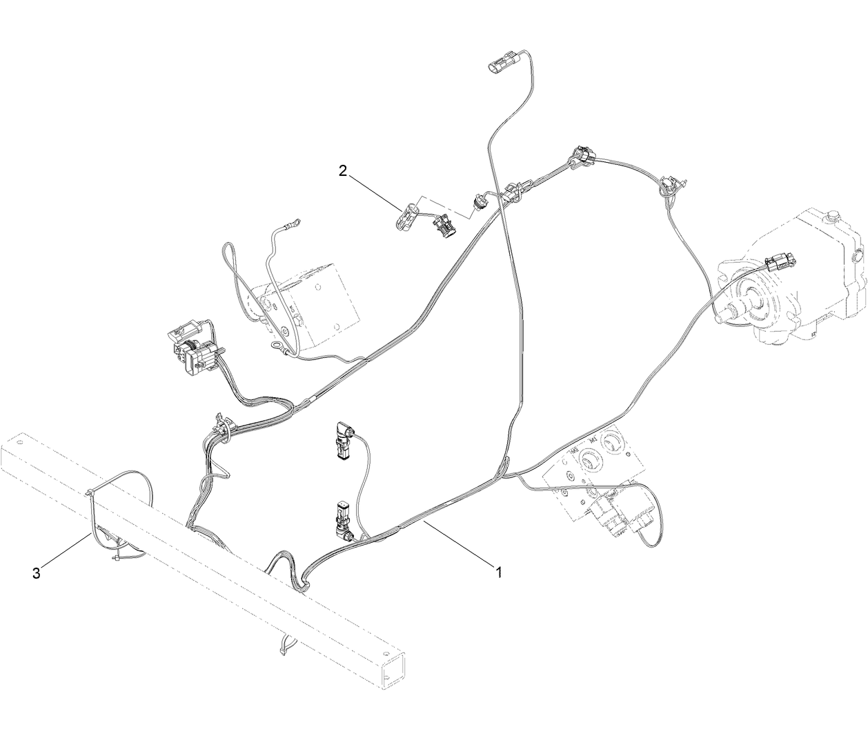 Rear Wire Harness Assembly