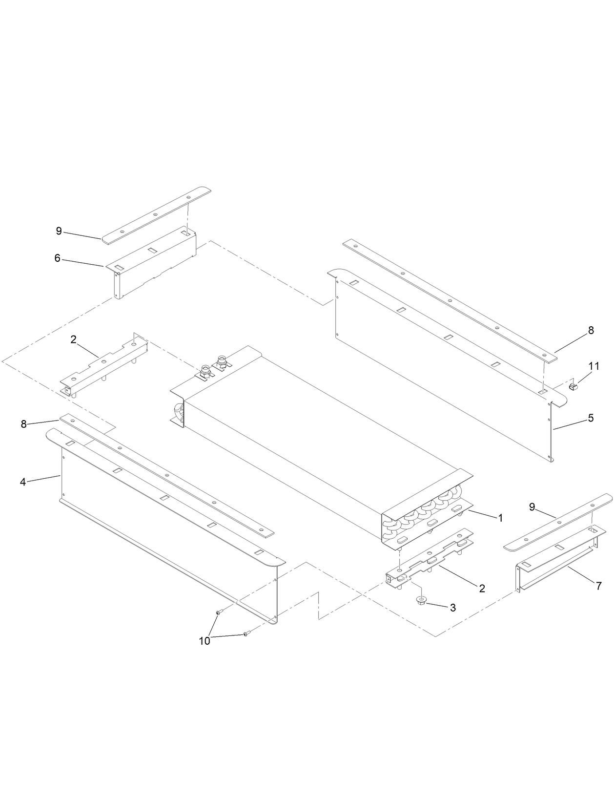 Air Conditioning Duct Assembly No. 132-3468