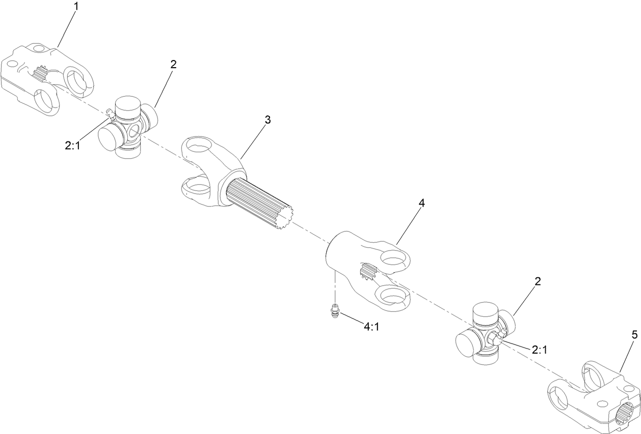 Driveshaft Assembly No. 139-6044