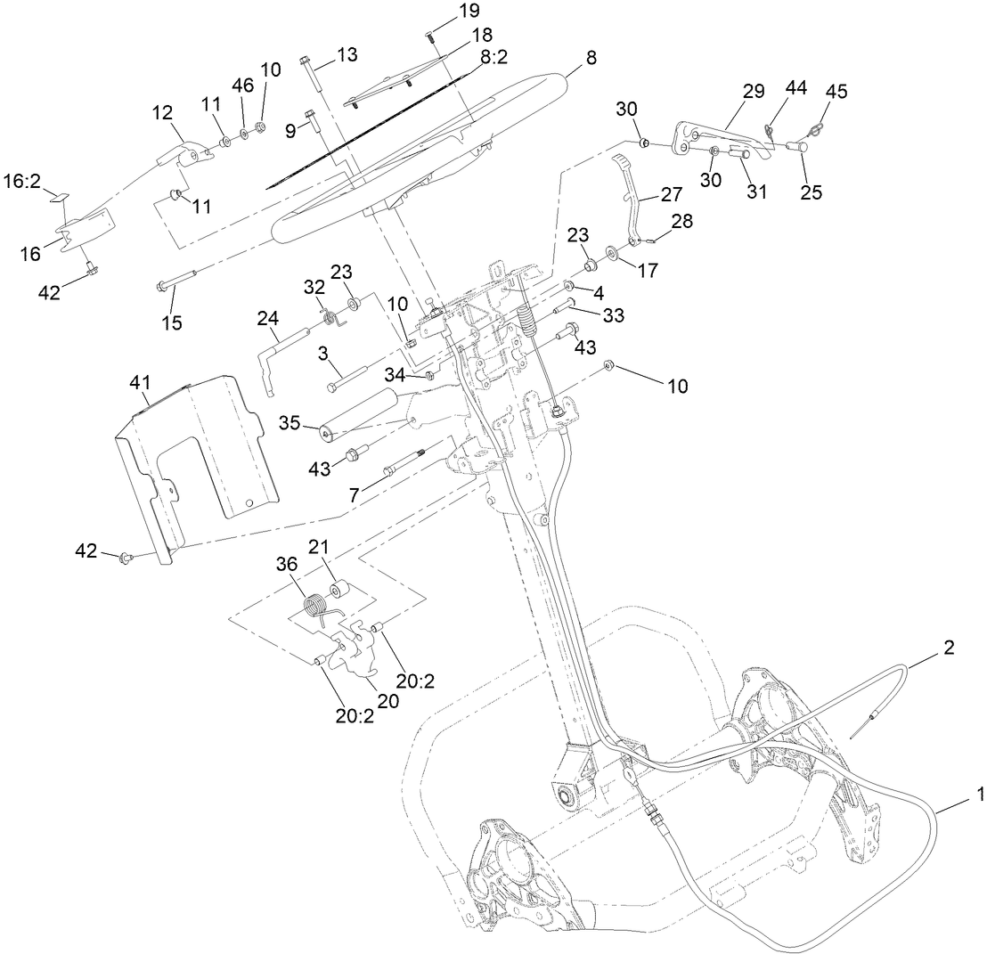 Upper Handle Assembly