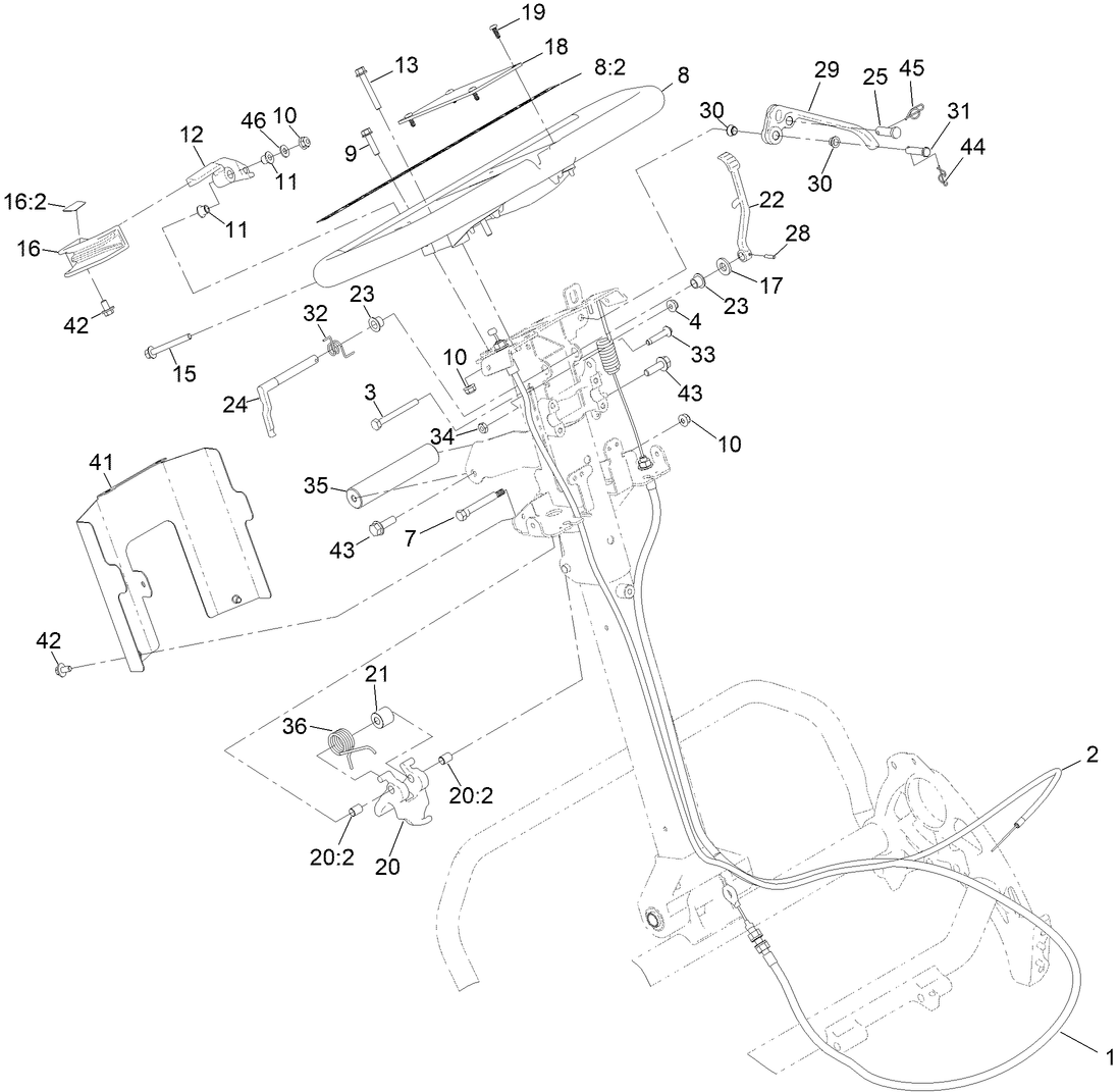 Upper Handle Assembly