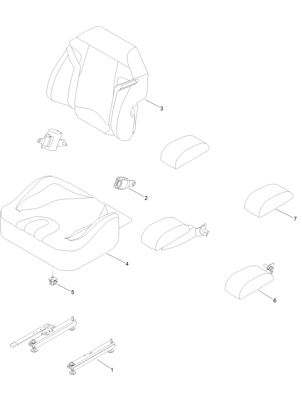 Seat Assembly No. 145-8421