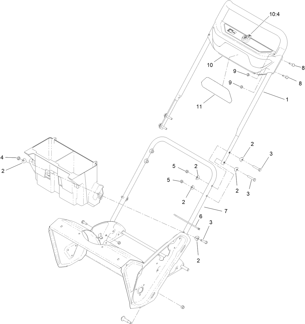 Handle and Control Assembly