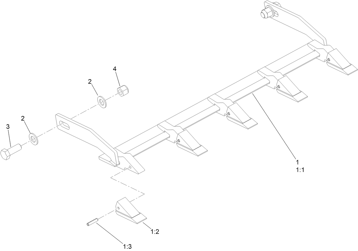 Tooth Bar Assembly No. 104-6020