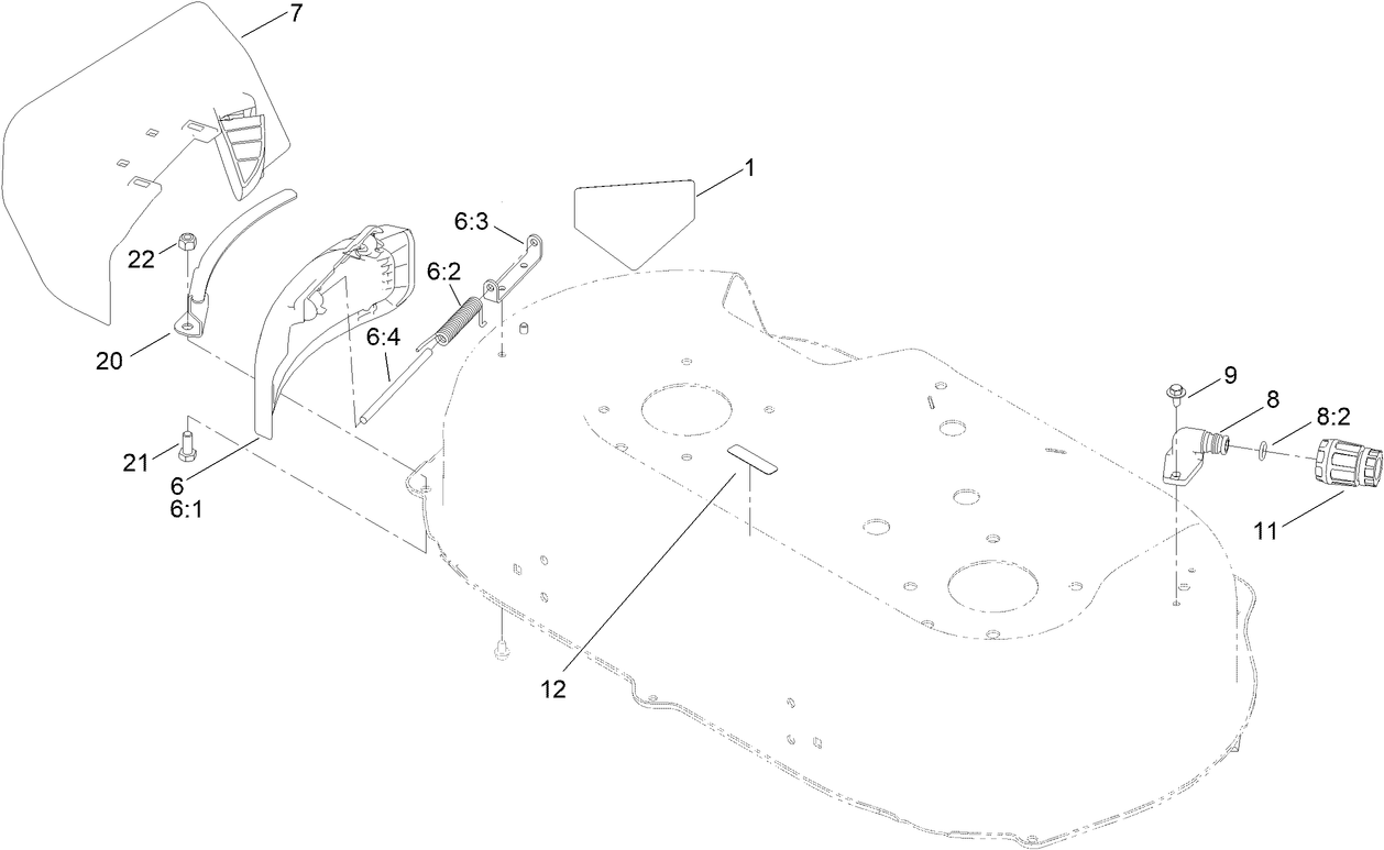 Side Discharge Chute Assembly