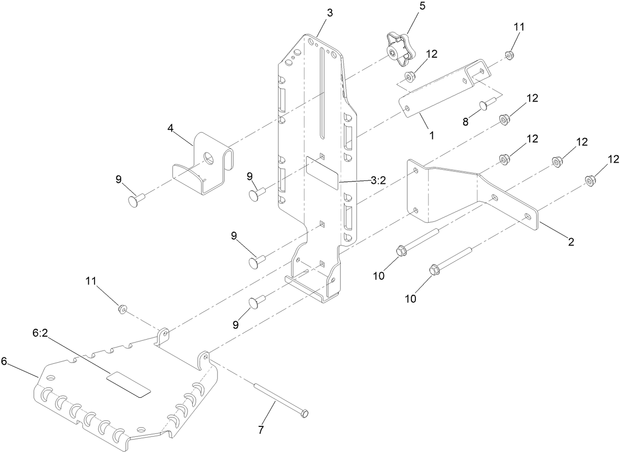 Universal Mount Kit Assembly No. 147-6346