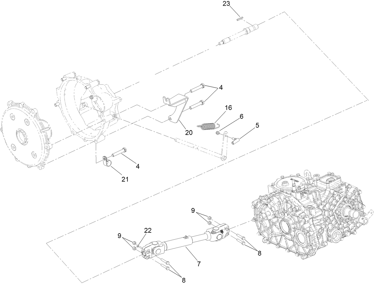Driveshaft Connection Assembly
