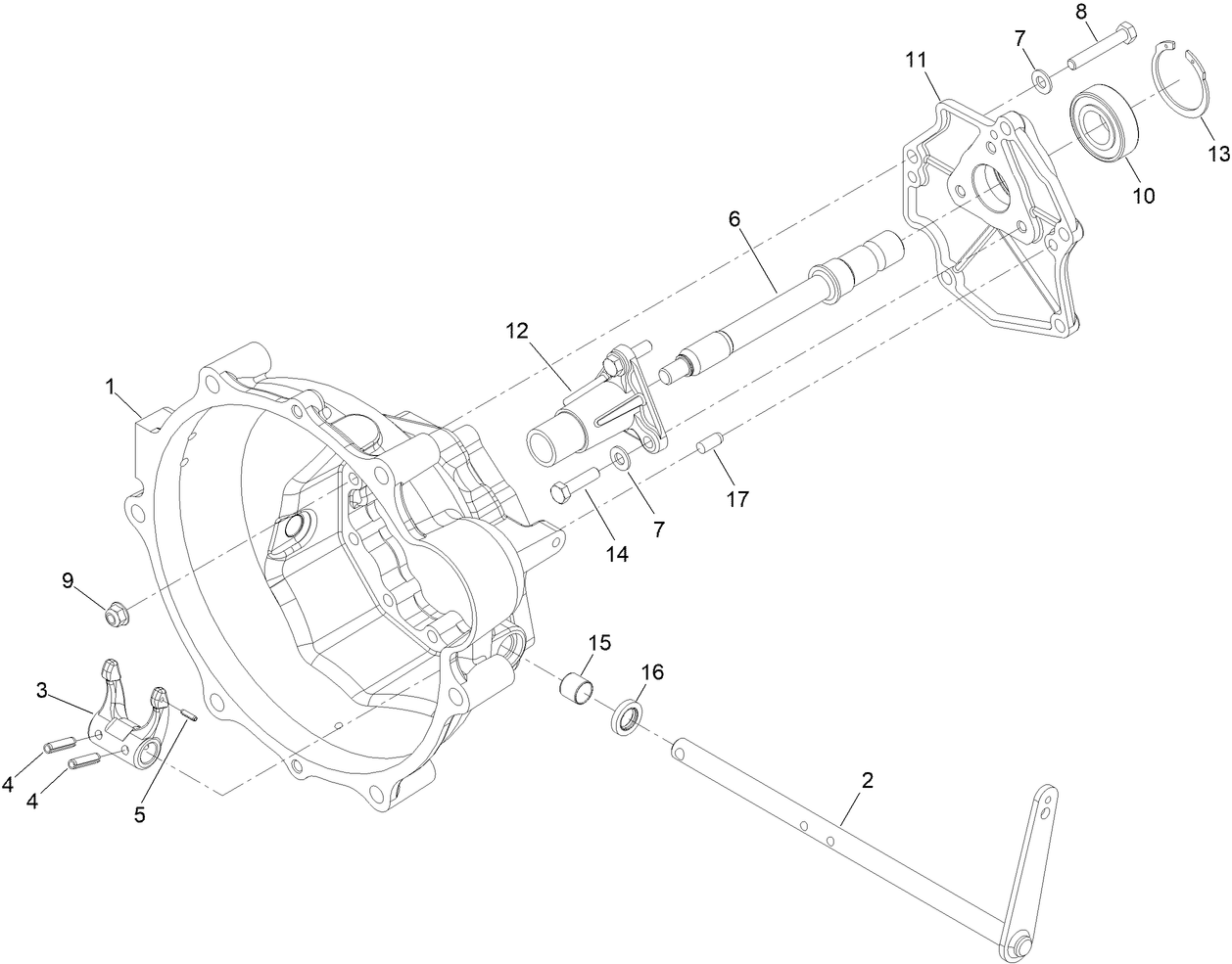 Bell Housing Assembly