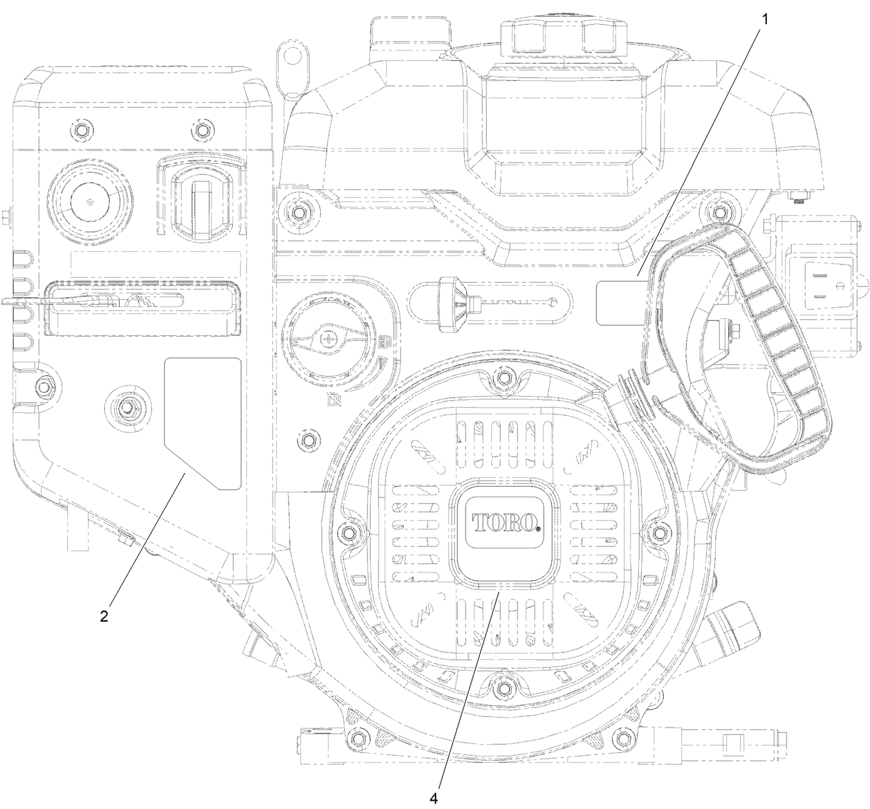Engine Decal Assembly