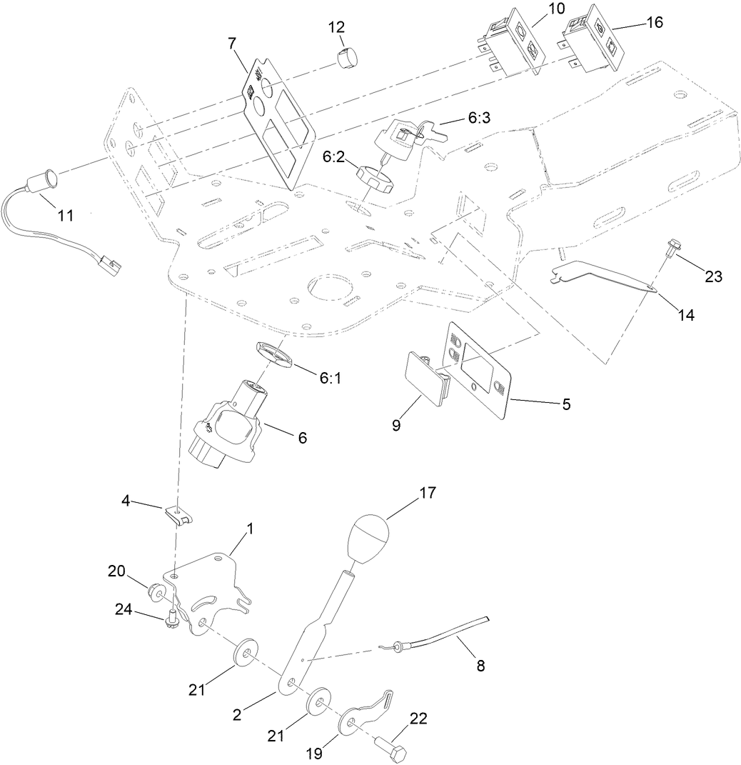 Ignition and Throttle Control Assembly