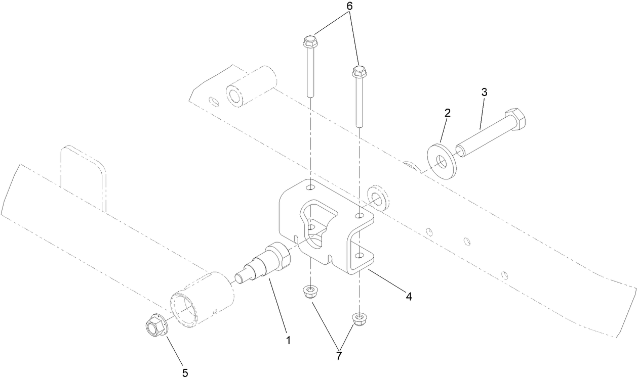 Deck Bracket Kit Assembly No. 147-0090