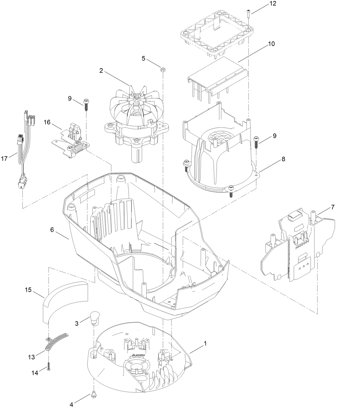 Lower Shroud Assembly No. 140-4213