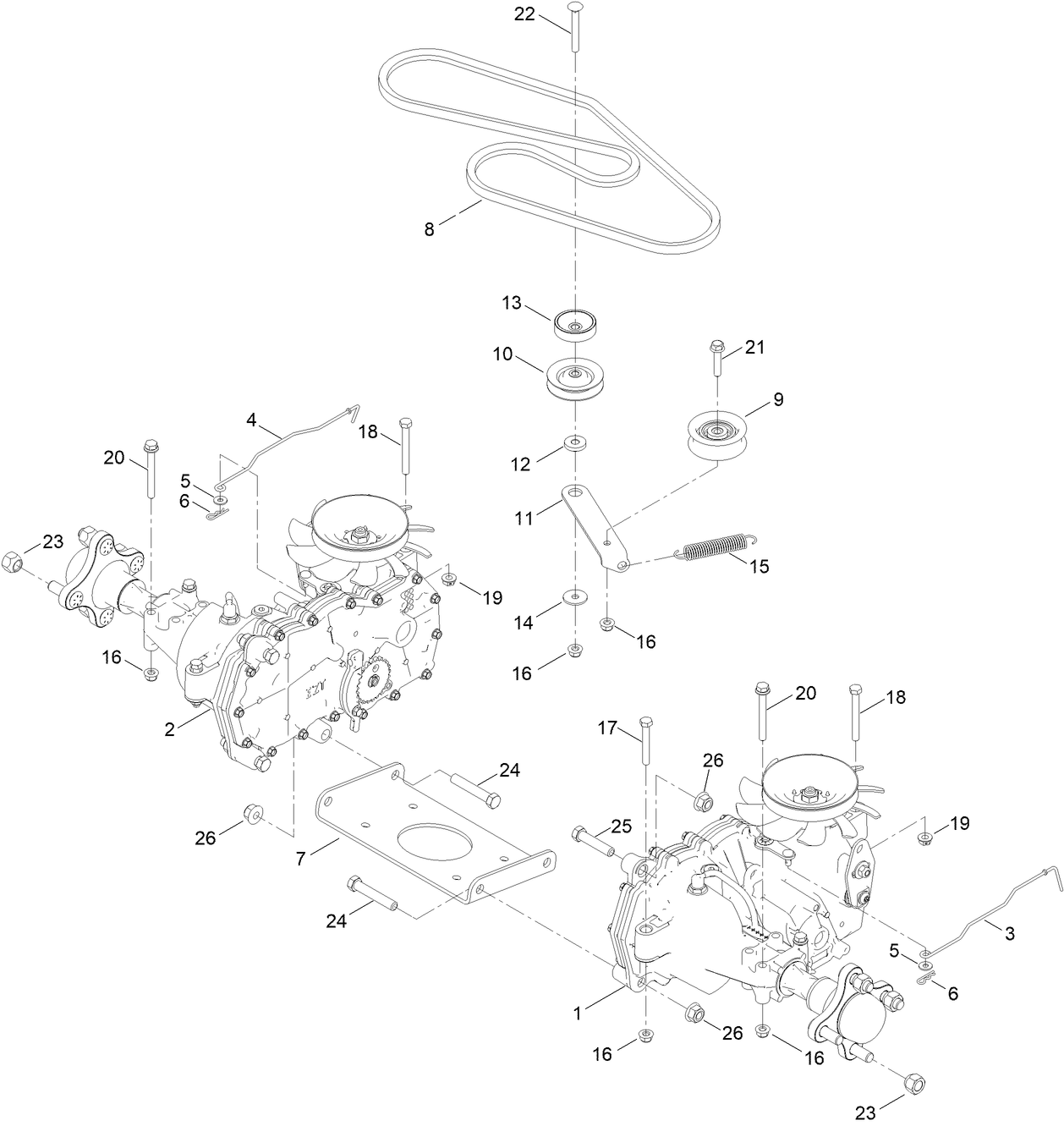 Traction Drive Assembly