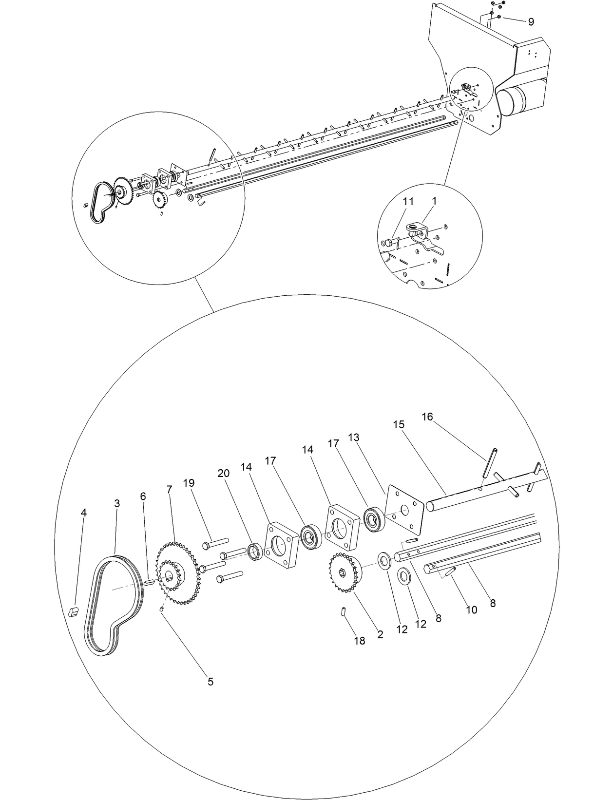 Chain Drive Assembly