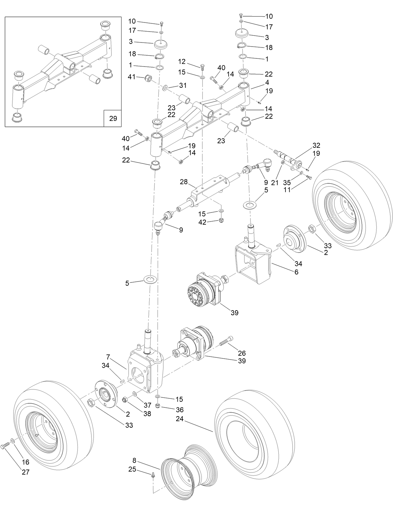 Rear Axle Assembly