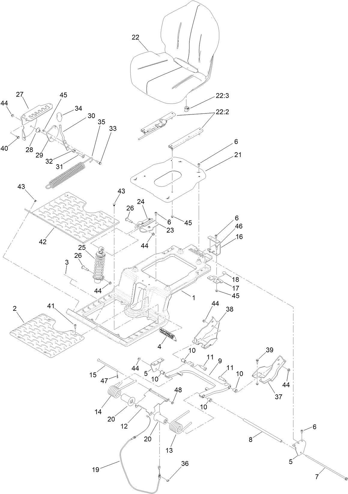 Seat Mounting Assembly