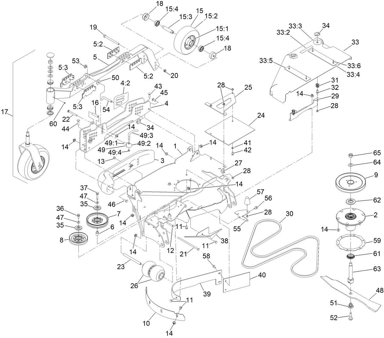 RH Wing Deck Assembly