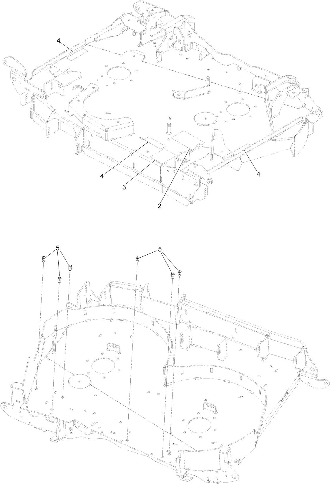 Center Deck Decal Assembly No. 146-3918