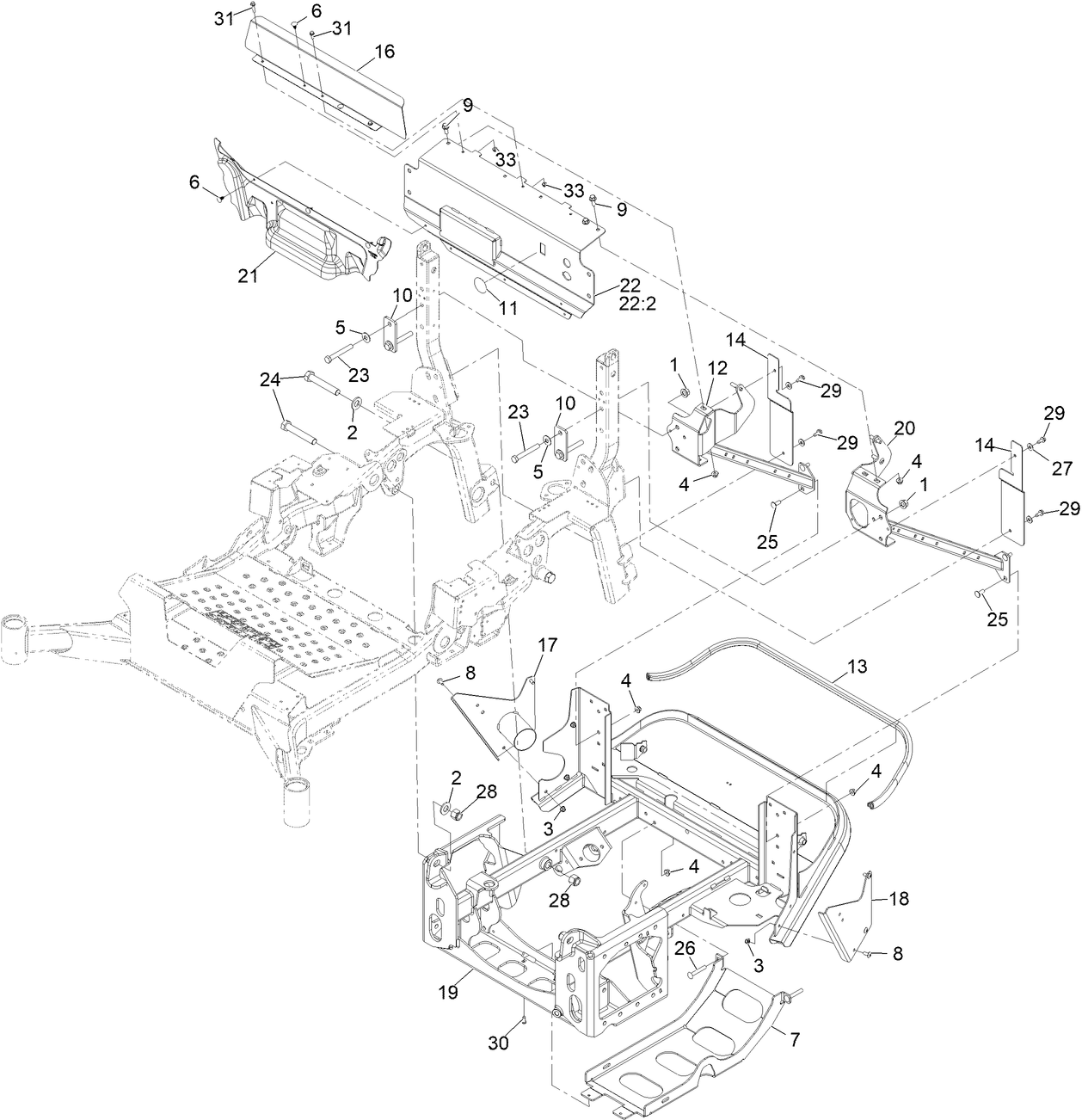 Power Frame Assembly