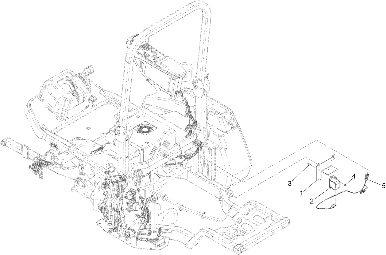 Backup Alarm Kit Assembly