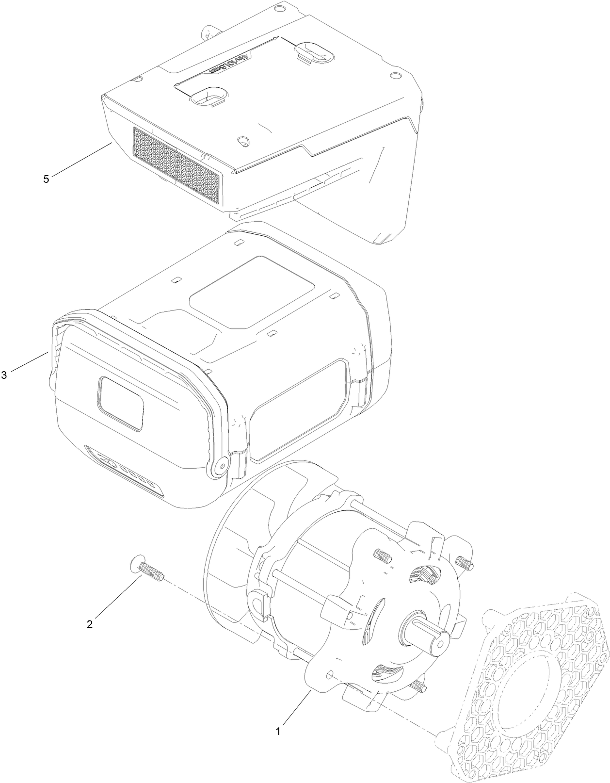Motor and Controller Assembly