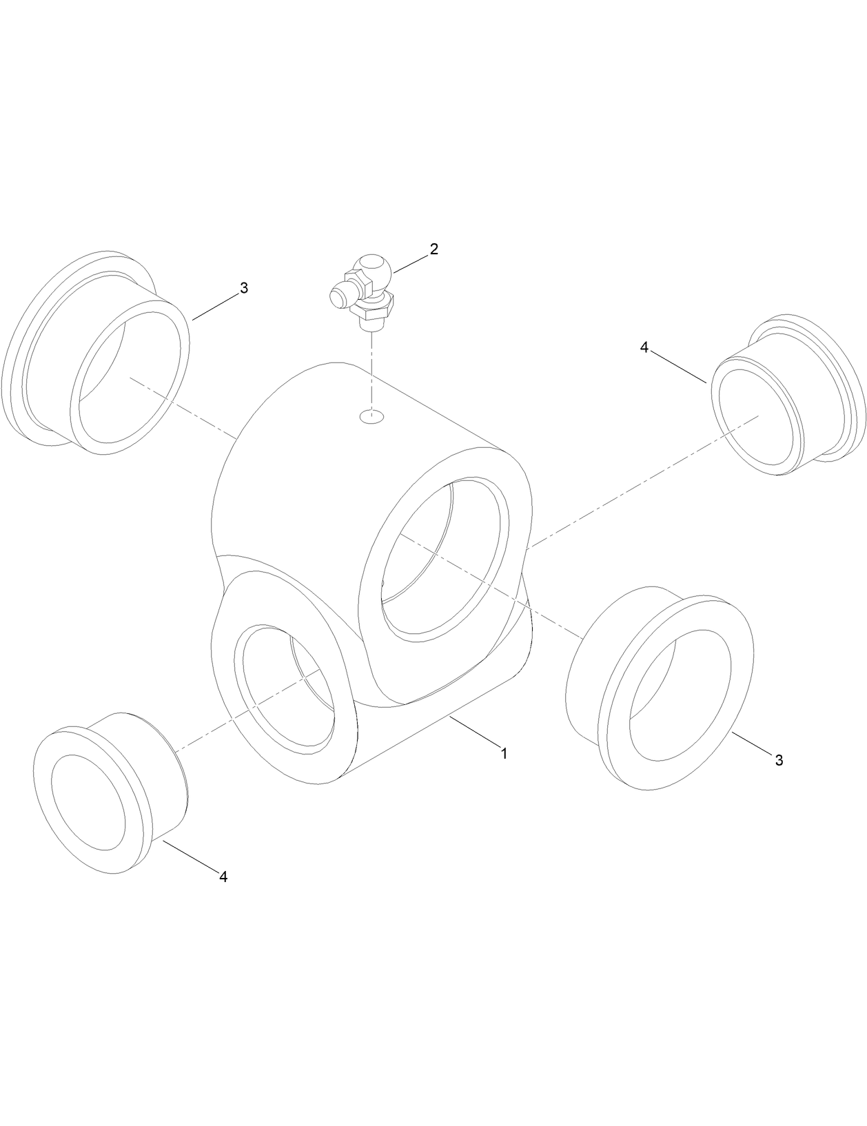 Pivot Hub Assembly No. 138-5253