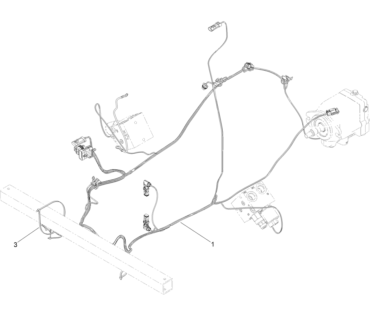 Rear Wire Harness Assembly