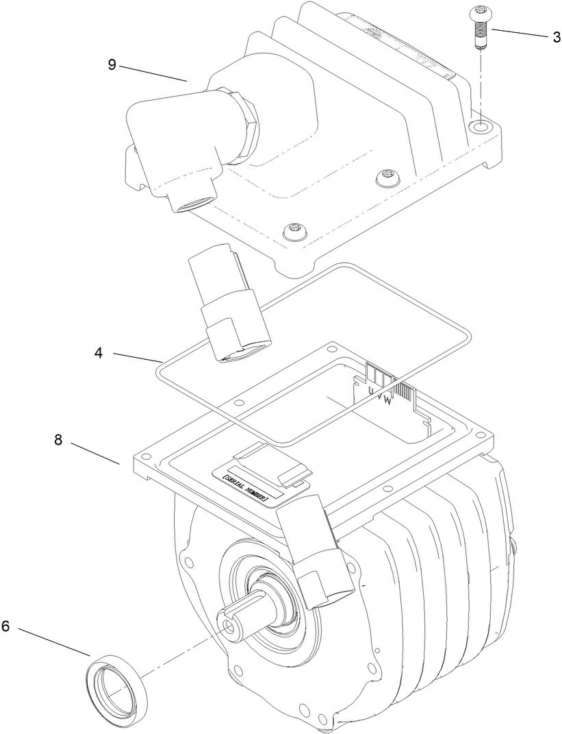 Direct Drive REM/INV Assembly No. 144-6662