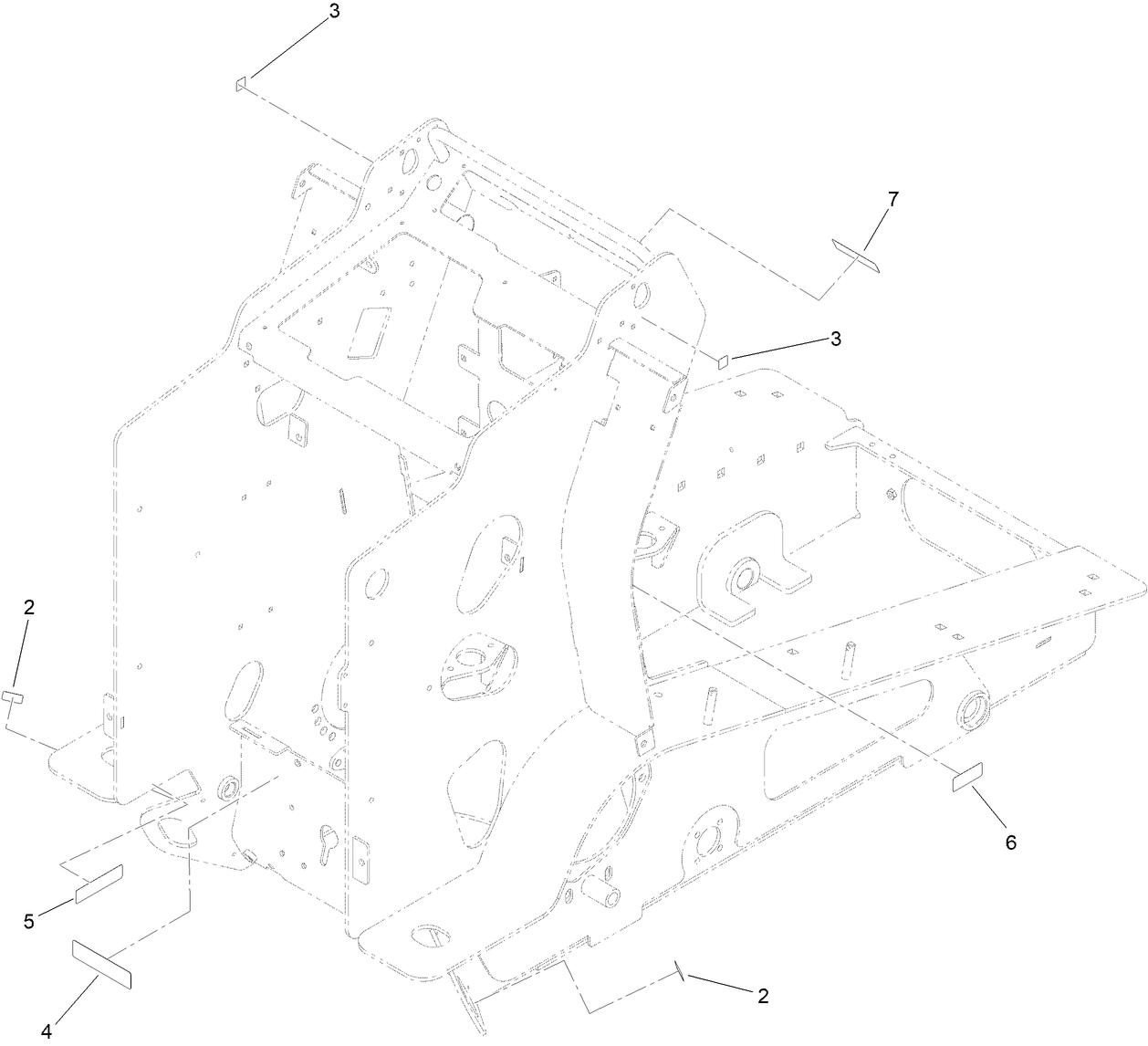 Main Frame Assembly No. 145-4421