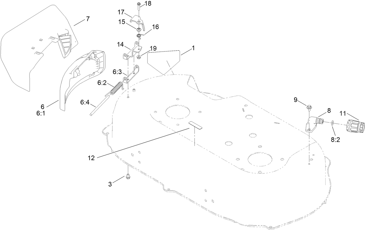 Side Discharge Chute Assembly
