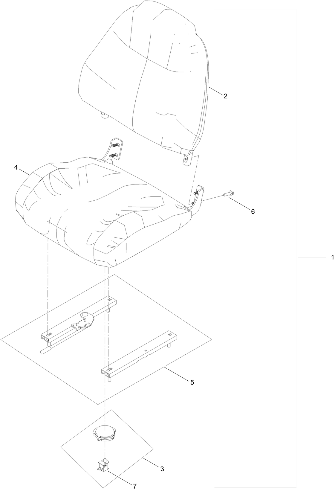 Seat Assembly No. 147-8761