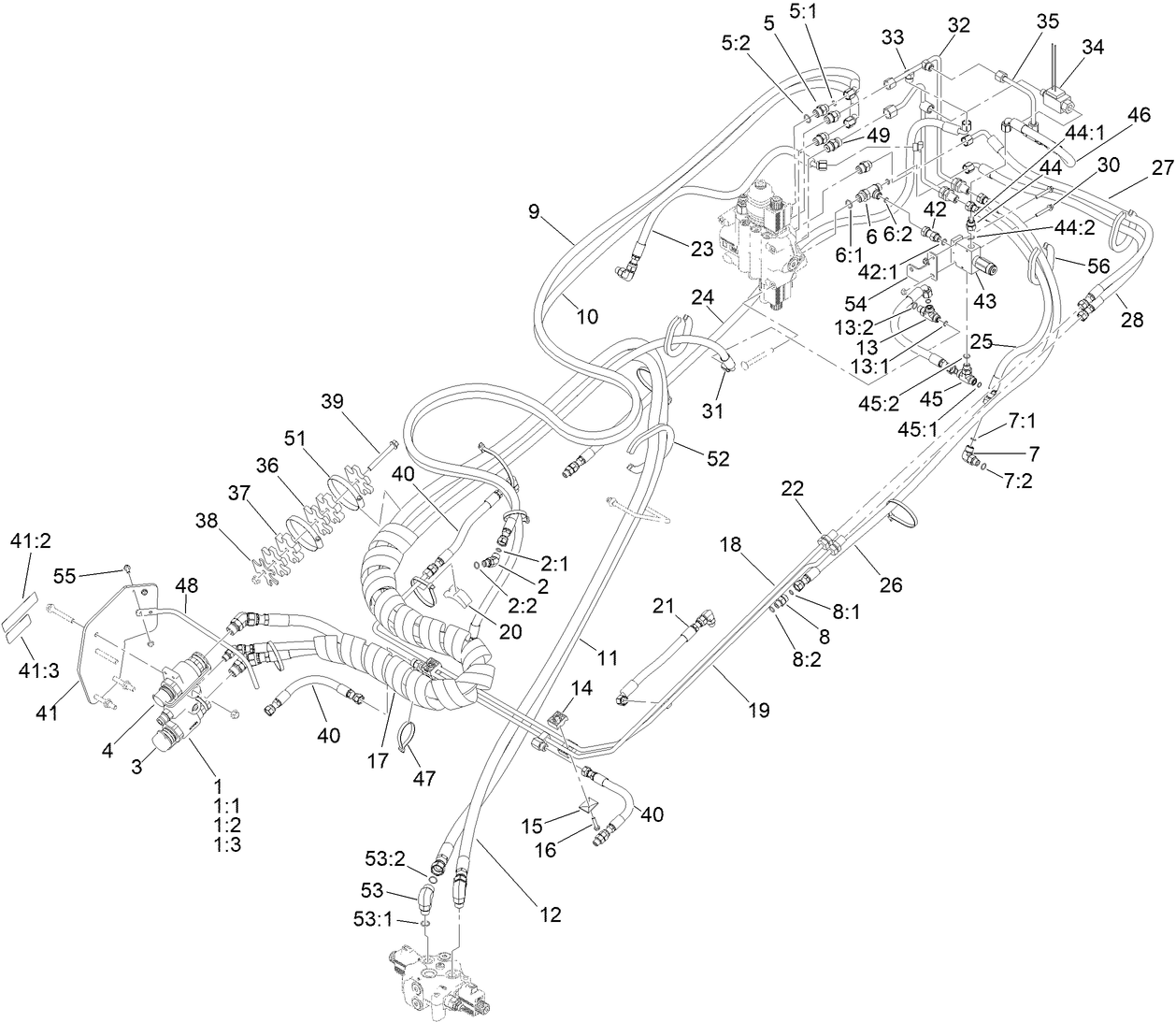 Manifold Hydraulic Assembly