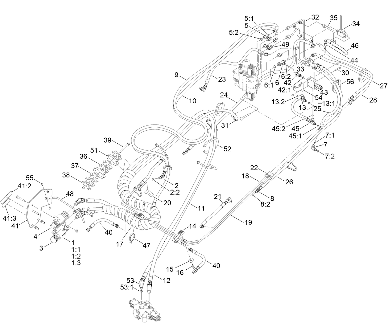 Manifold Hydraulic Assembly