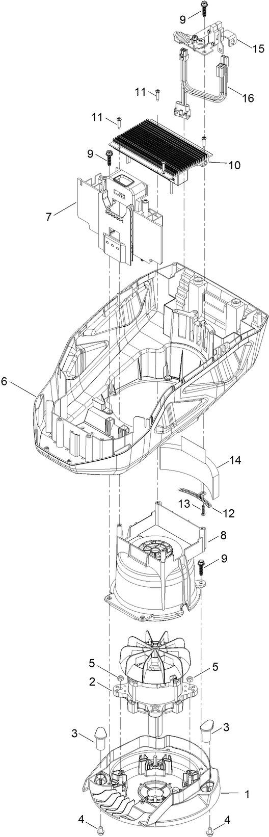 Motor Module Assembly No. 147-0425