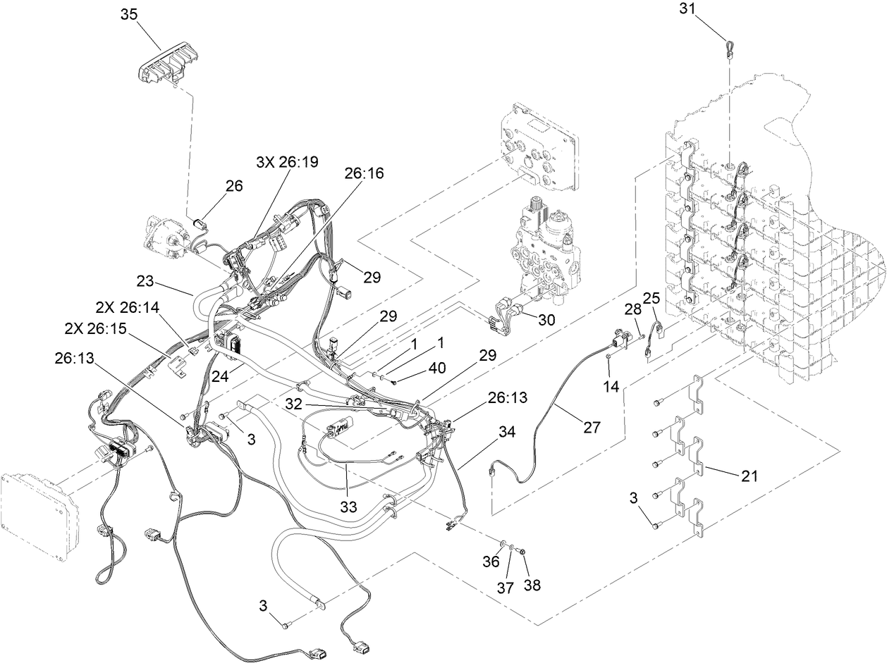 Main Wire Harness Assembly