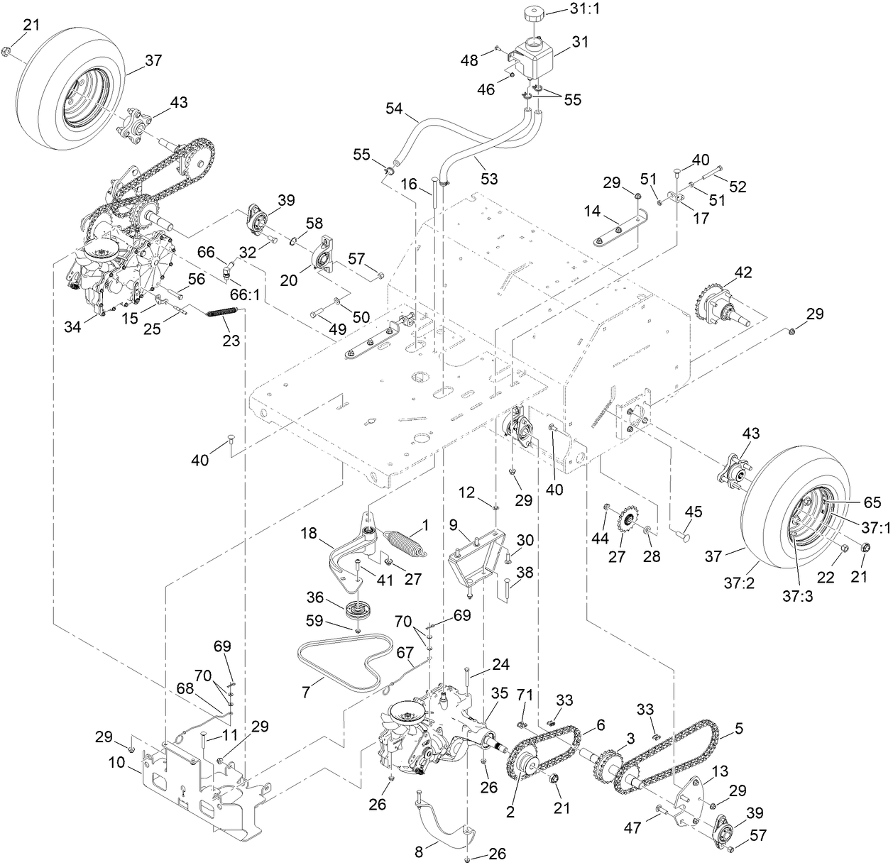 Ground Drive Assembly