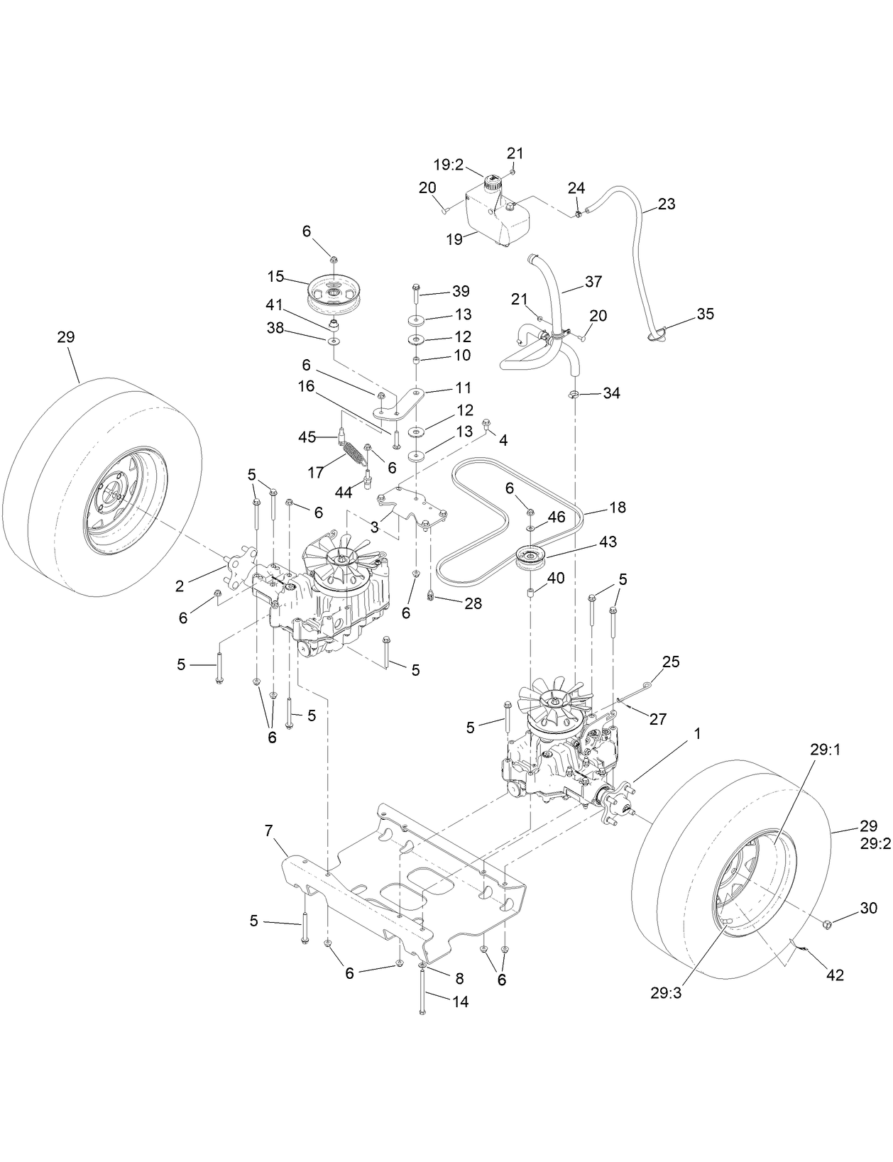 Ground Drive Assembly