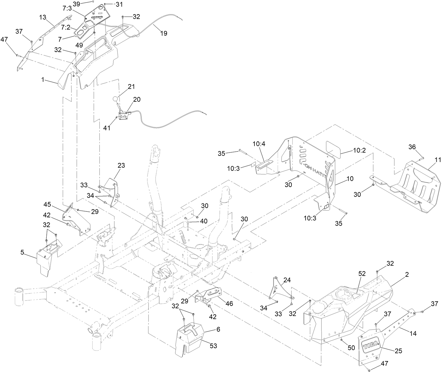 Control Console and Guard Assembly
